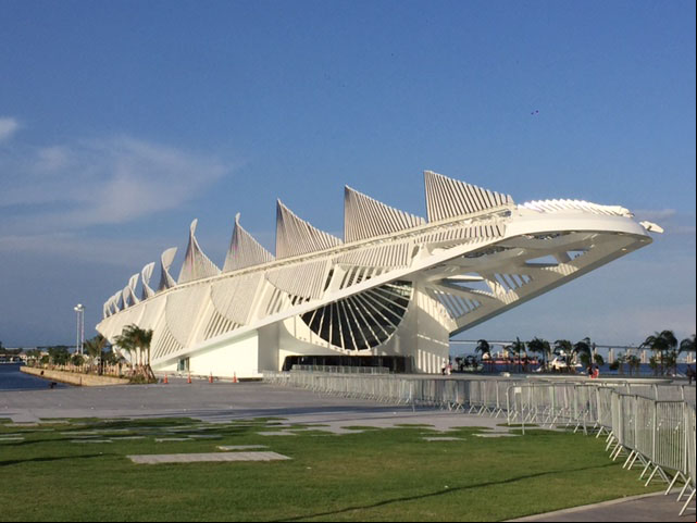 Rio de Janeiro - Museu do Amanhã, na Praça Mauá. Dedicado à ciência, o público poderá ter experiências modernas com instalações interativas, imaginando os próximos 50 anos (Cristina Índio do Brasil/Agência Brasil)